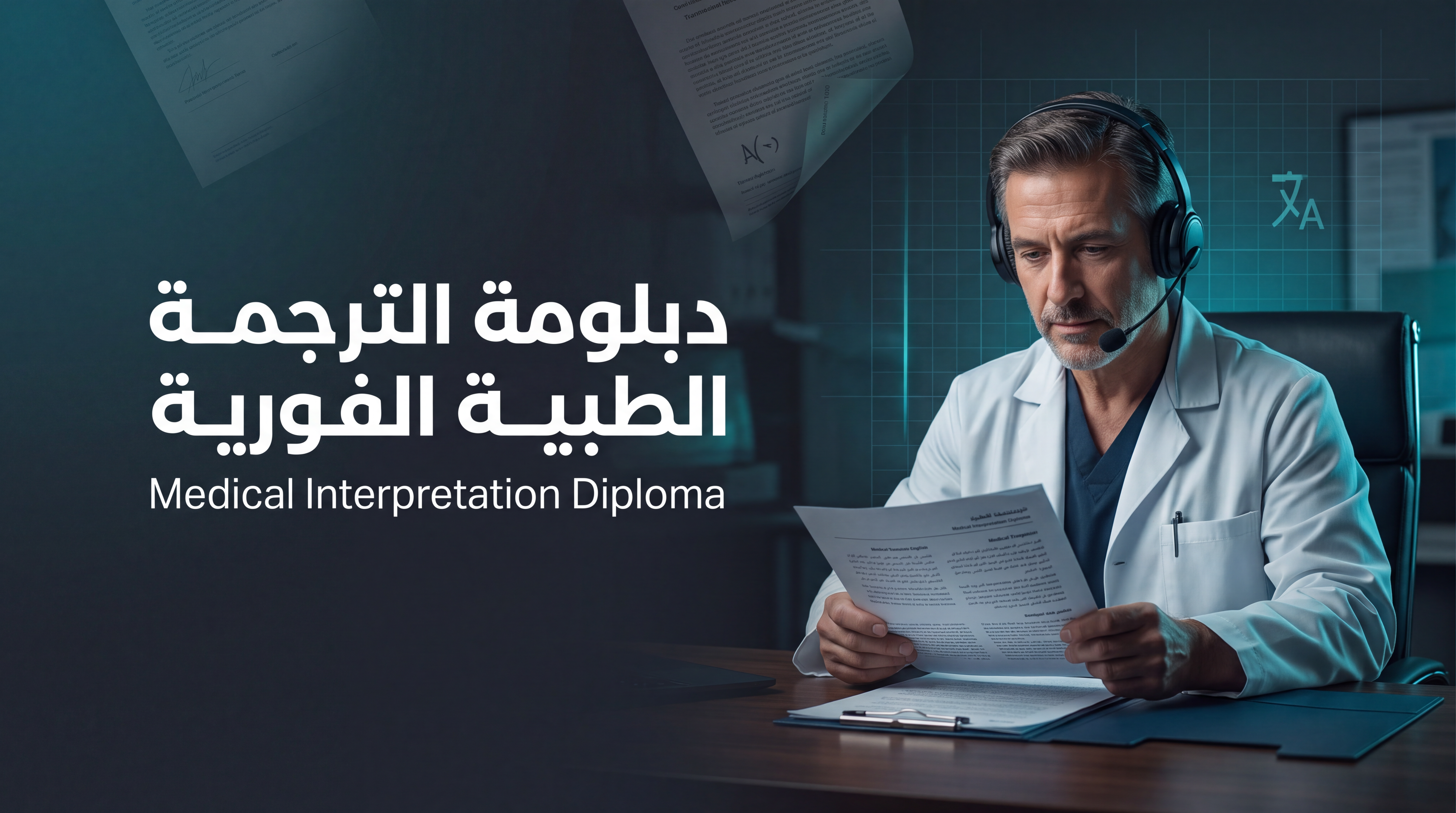 دبلومة الترجمة الطبية الفورية الشاملة